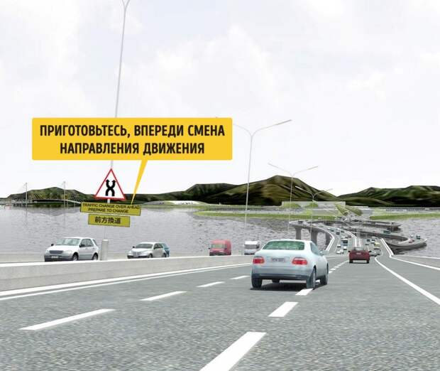 Угадайте, для чего в Китае строят этот удивительный остров-мост