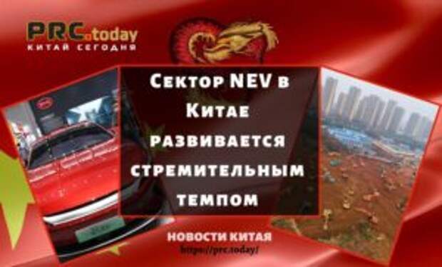 Сектор NEV в Китае развивается стремительным темпом