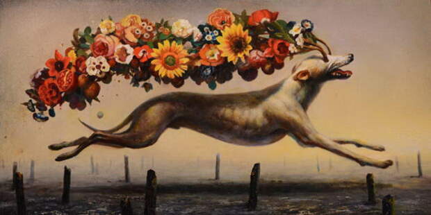 Мечтательные картины Martin Wittfooth Мечтательные картины Martin Wittfooth