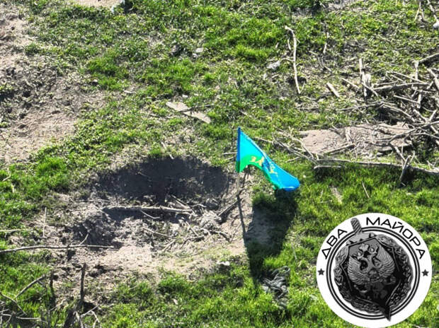 Флаг ВДВ в Крынках бесит ВСУ: ловля «на живца» идет успешно!