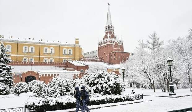Облачная погода и до 8 градусов мороза ожидаются в Москве 14 января