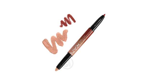 NYX Ombre Lip Duo Ginger & Nutmeg NYX Ombre Lip Duo Ginger & Nutmeg