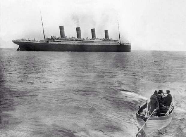 Последняя известная фотография Титаника. 