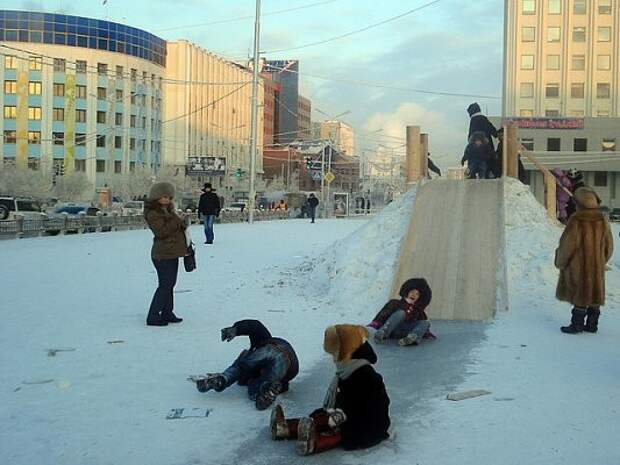 Там где живет зима - Якутск зима, факты, якутск