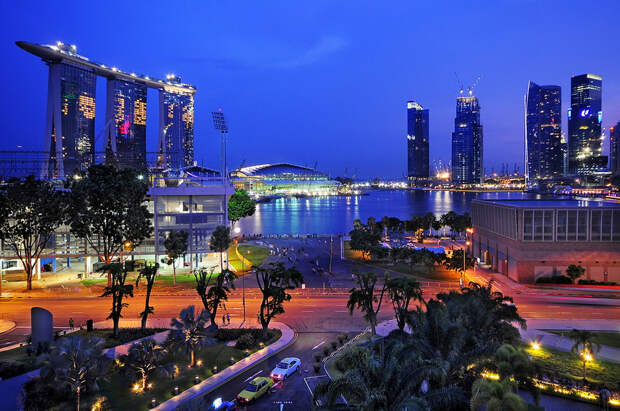 NewPix.ru - Чудо света - отель Marina Bay Sands в Сингапуре