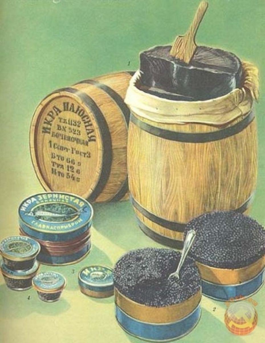 Черная икра в СССР