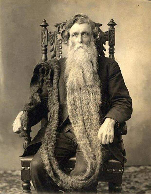Этот человек умер, сломав шею, наступив на собственную бороду. США, 1867 год (152 года назад) жизнь, прошлое, ситуация, факт