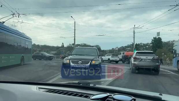 Авария на перекрестке у ж/д вокзала