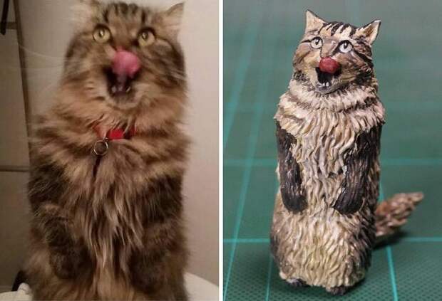 Художник создает фигурки животных по забавным интернет-мемам
