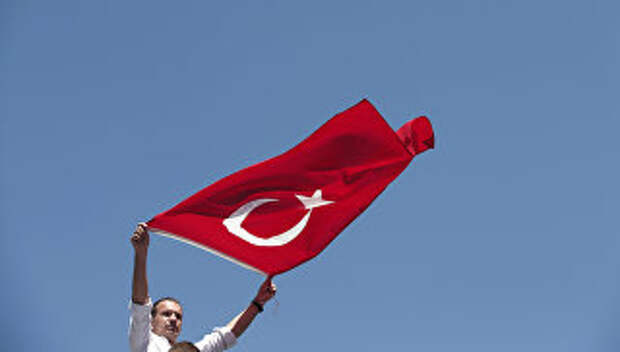 Акция протеста против попытки государственного переворота в Стамбуле