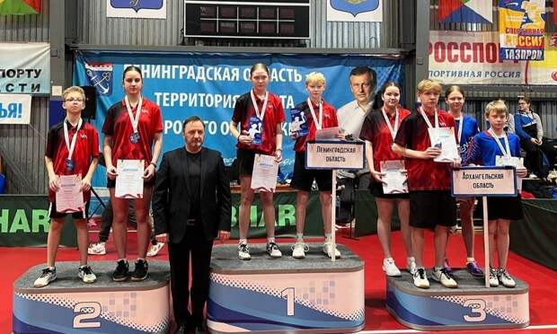 Теннисисты из Архангельской области стали одними из лучших в России