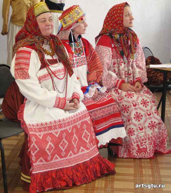Ведические символы на Руси. Одежда на Руси