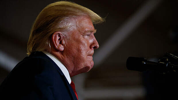 Президент США Дональд Трамп во время встречи со сторонниками в Северной Каролине. 9 сентября 2019