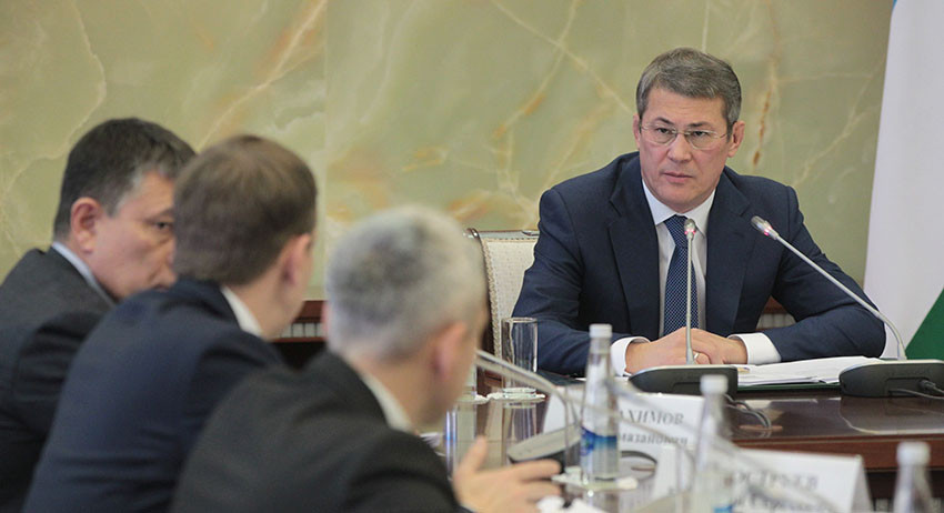 Врио главы Башкирии Радий Хабиров 