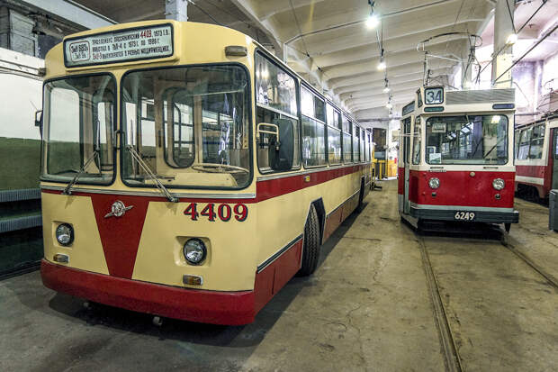 Некоторые музеи Санкт-Петербурга, ч.13. Электротранспорт