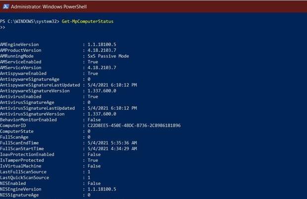 Update Microsoft Defender with PowerShell