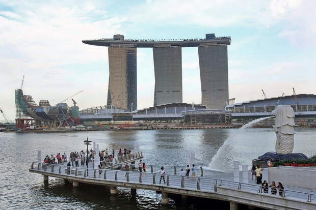 NewPix.ru - Чудо света - отель Marina Bay Sands в Сингапуре