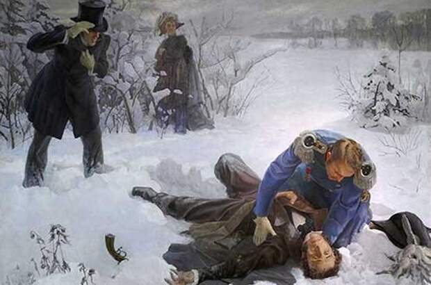 ПУШКИН В ЖИВОПИСИ ( К 180-летию ДУЭЛИ ПУШКИНА И ДАНТЕСА)