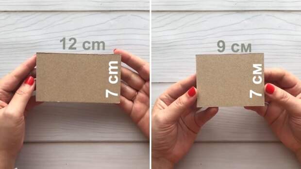 Простой картон, немного клея и краски, а какой удивительный результат