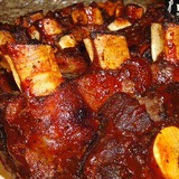 Мясо в духовке и соус с Виски ! ! !