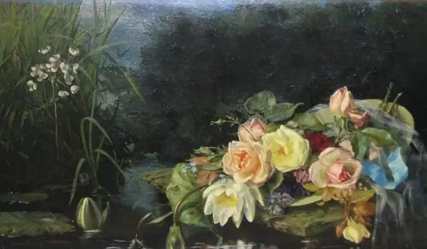   Clara Krger von Sivers (1854 - 1924)