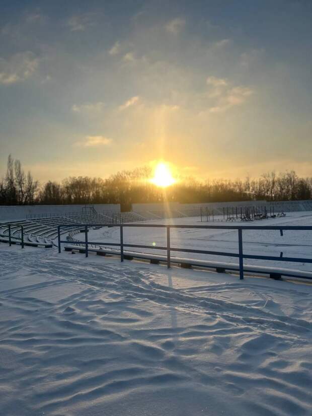 Закат в Шахтёрске