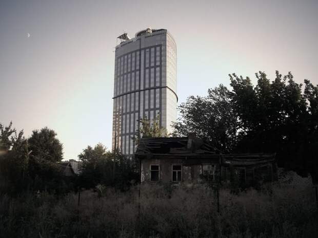Старое и новое: городские контрасты на просторах бывшего СССР город, контраст, эстетика