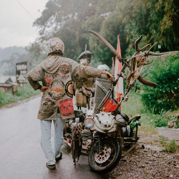 Индонезийские Веспы — самые безумные мотоциклы в мире Веспа, Движение, Мотоциклисты-Фрики, Индонезия, Длиннопост