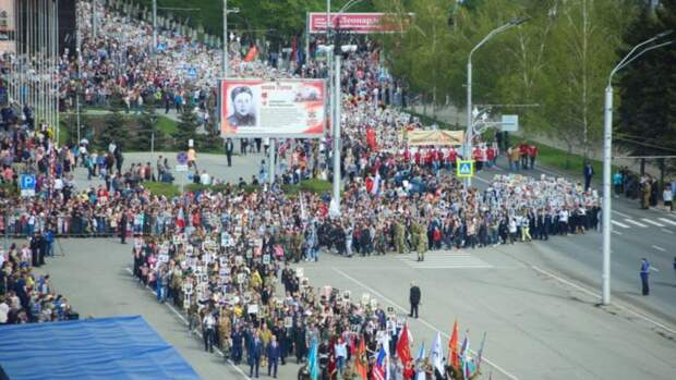 Шествие "Бессмертного полка" пройдет в Барнауле в День Победы