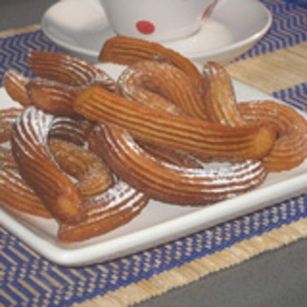 Чуррос (испанский десерт из заварного теста)