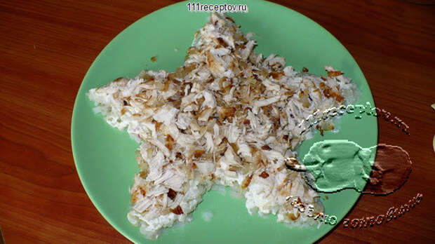 Салат Звезда на 23 февраля