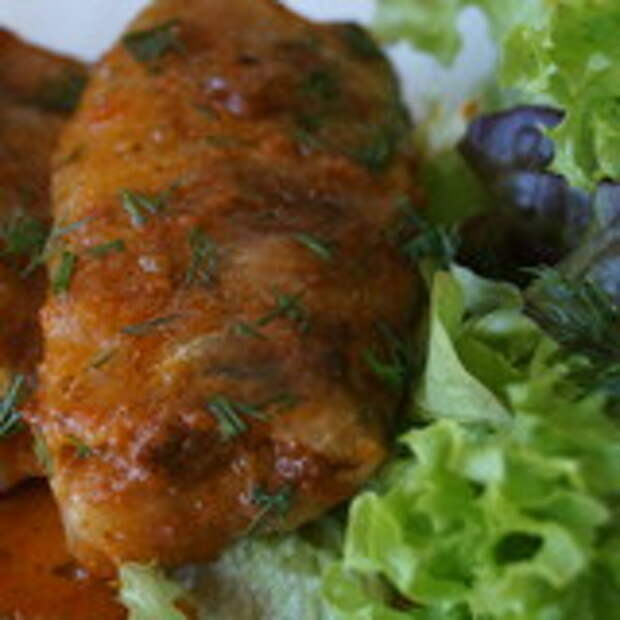 Голубцы постные с гречкой и грибами