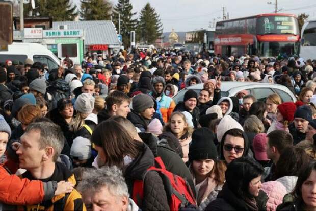 Количество съзжающих с европейской Украины выросло