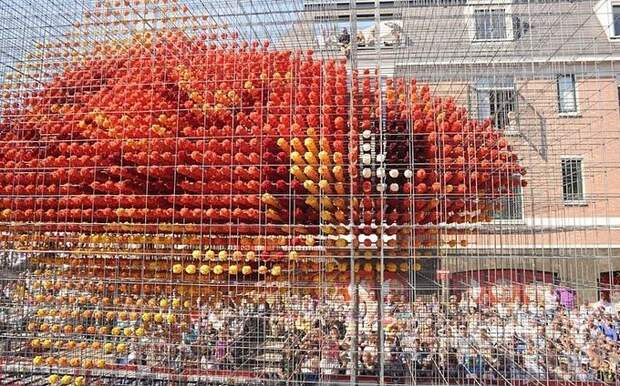 Невероятные цветочные скульптуры на параде Bloemencorso Zundert (22)
