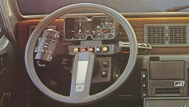 CITROEN VIZA автодизайн, интерьер, руль