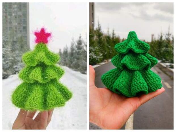 Елочки в рюшах и оборочках