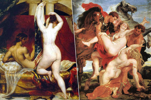Эксгибиционизм, бордели и изнасилование: 8 откровенных классических полотен