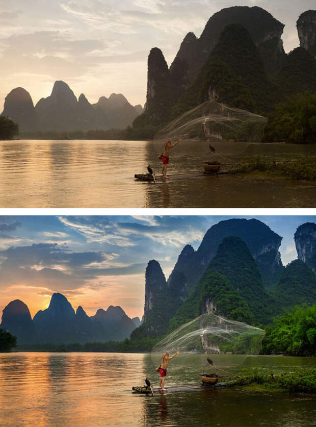 Как делается журнальное фото. До и после фотошопа... Питер Стюарт, Фотограф, Photoshop, Журнал, Длиннопост