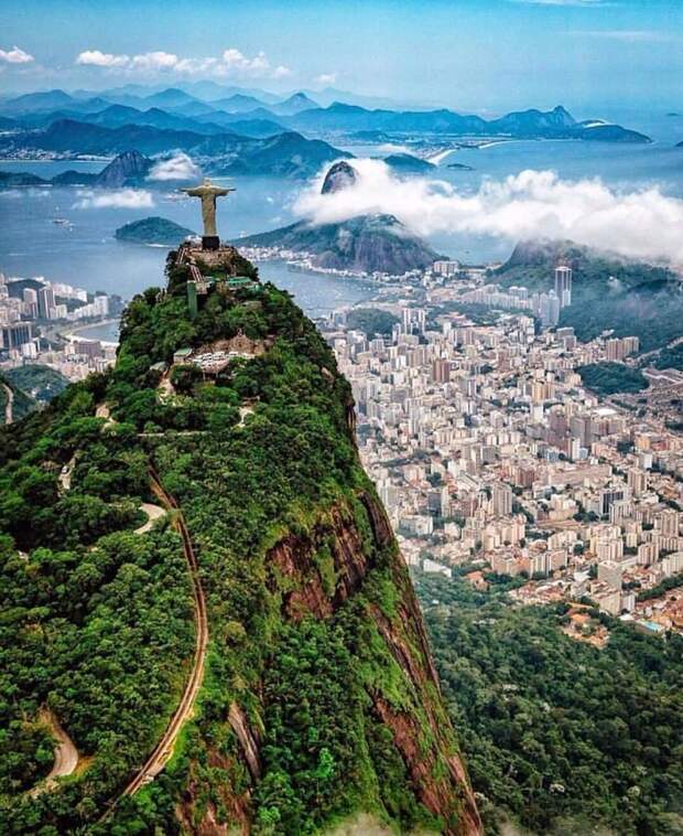 Две стороны Рио-де-Жанейро достопримечательности, другой взгляд, интересно и познавательно, мир, планета, с другого ракурса, фото