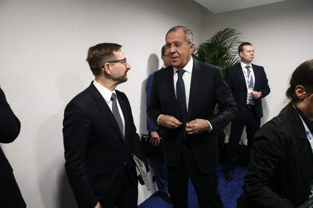 В Милане Лавров провел встречу с генеральным секретарем ОБСЕ Гремингером