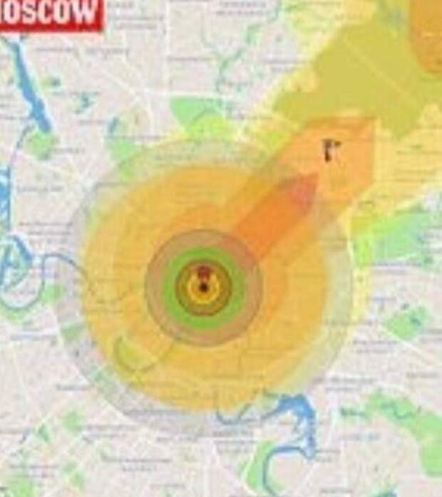 В США посчитали количество жертв в случае ядерного удара по Москве и Питеру