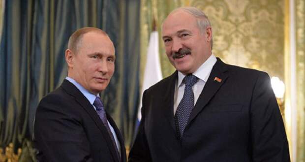 Путин и Лукашенко Путин и Лукашенко