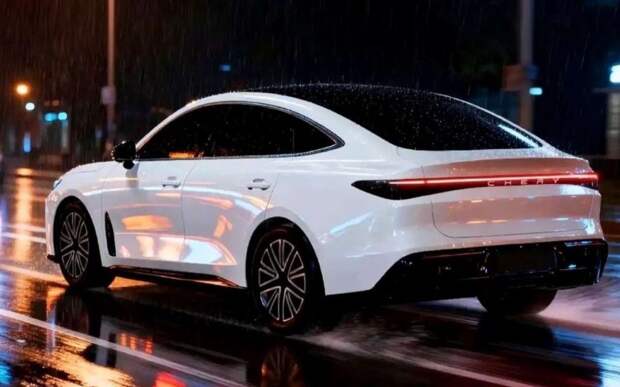 Chery выведет на рынок крупный флагманский седан с богатым оснащением