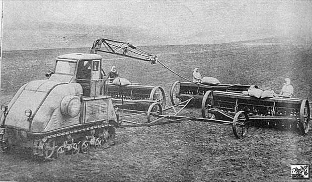 Советские электрические тракторы