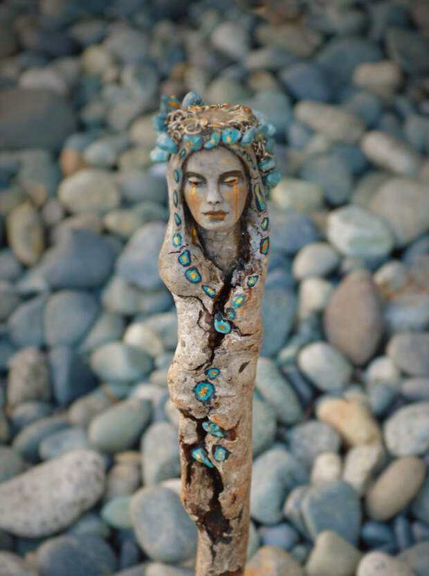 Driftwood-spirit-sculptures-debra-bernier