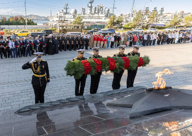 В воинских гарнизонах Тихоокеанского флота прошли памятные мероприятия, посвященные окончанию Второй мировой войны