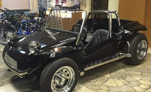 1974 VW KAFER DUNE BUGGY — 0-100 ЗА 5 СЕК авто приколы, автоэкзотика, реплика