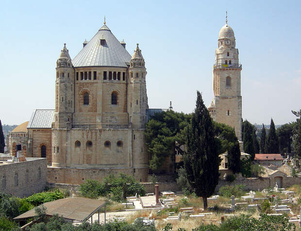 Хождение к трём морям. Иерусалим. Церковь св. Петра в Галликанту и Монастырь Успения Богоматери.