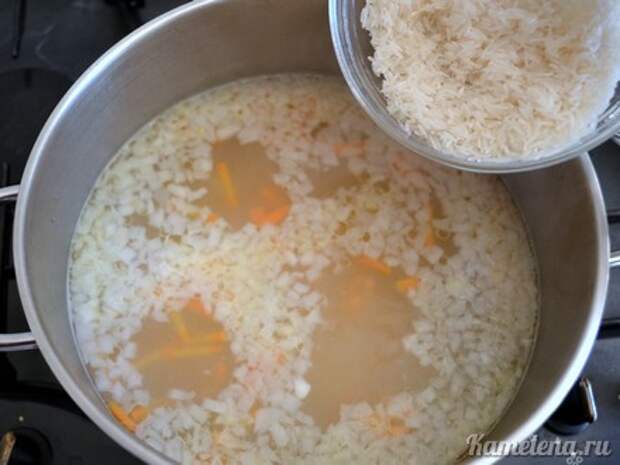 Куриный суп с рисом — 8 шаг