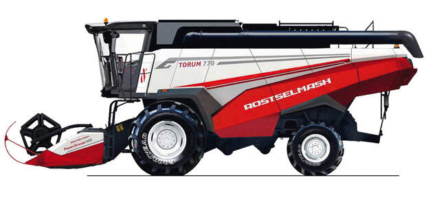 Роторный комбайн Torum 770